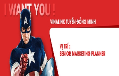 Vinalink tuyển dụng Senior Marketing Planner